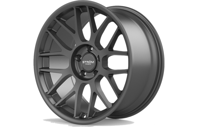Ström Wheels STR2 RC Satin Gun Metal