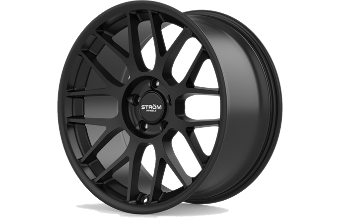 Ström Wheels STR2 RC Satin Black