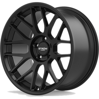 Ström Wheels STR2 Full Satin Black