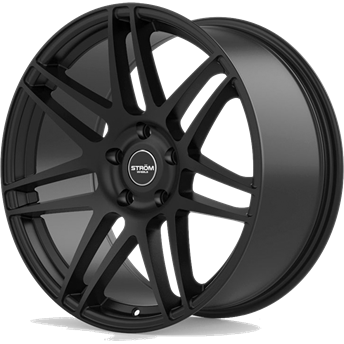 Ström Wheels STR3 Full Satin Black