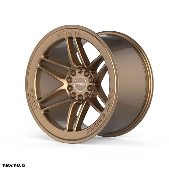 Ström Wheels DS-25 Full Gloss White 10,5X18 5/114,3/120 ET30 CB72,6