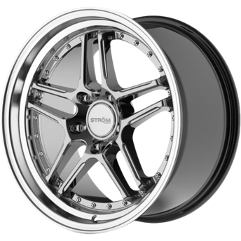 Ström Wheels DS-05 Hyper Black / Polished Dish