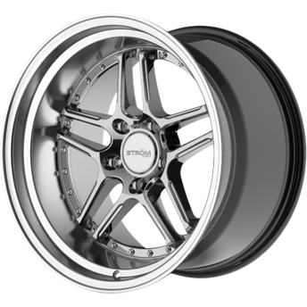 Ström Wheels DS-05 Hyper Black / Polished Dish