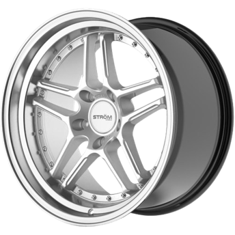 Ström Wheels DS-05 Hyper Silver / Polished Dish