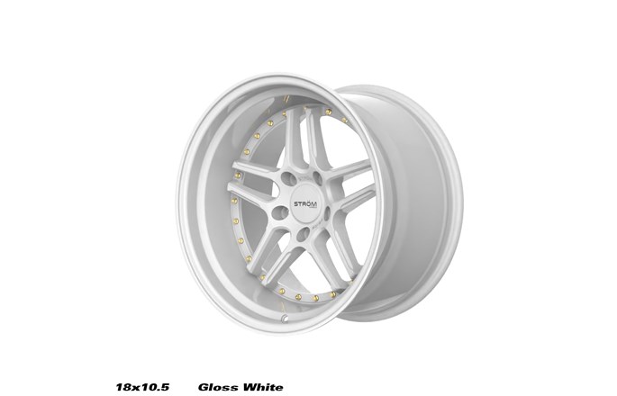 Ström Wheels DS-05 Full Gloss White