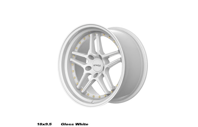 Ström Wheels DS-05 Full Gloss White