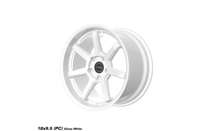 Ström Wheels DS-15 Full Gloss White