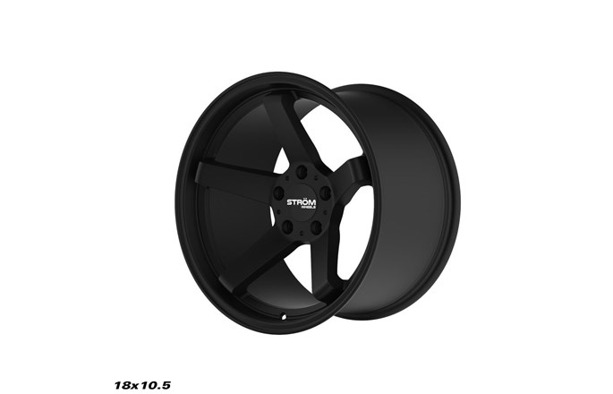 Ström Wheels DS-35 Full Satin Black