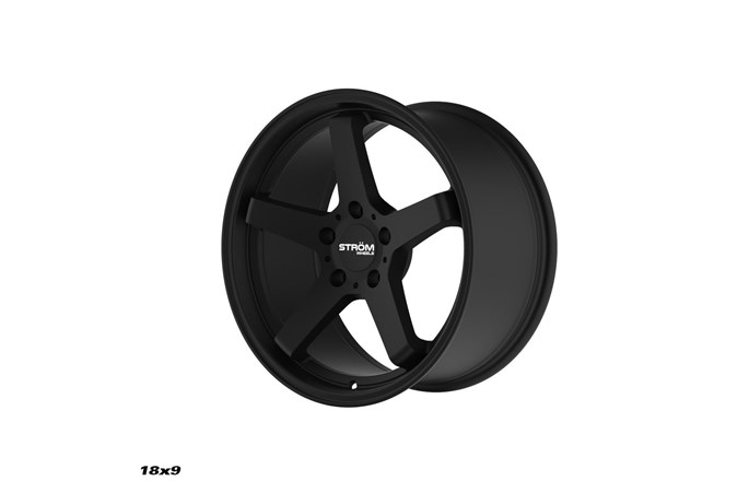 Ström Wheels DS-35 Full Satin Black