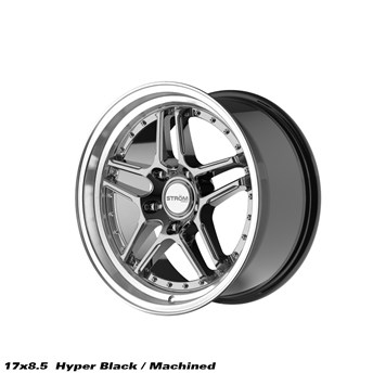 Ström Wheels DS-05 Hyper Black / Polished Dish