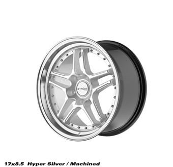 Ström Wheels DS-05 Hyper Silver / Polished Dish