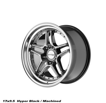 Ström Wheels DS-05 Hyper Black / Polished Dish