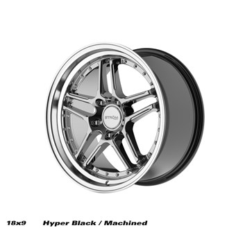 Ström Wheels DS-05 Hyper Black / Polished Dish