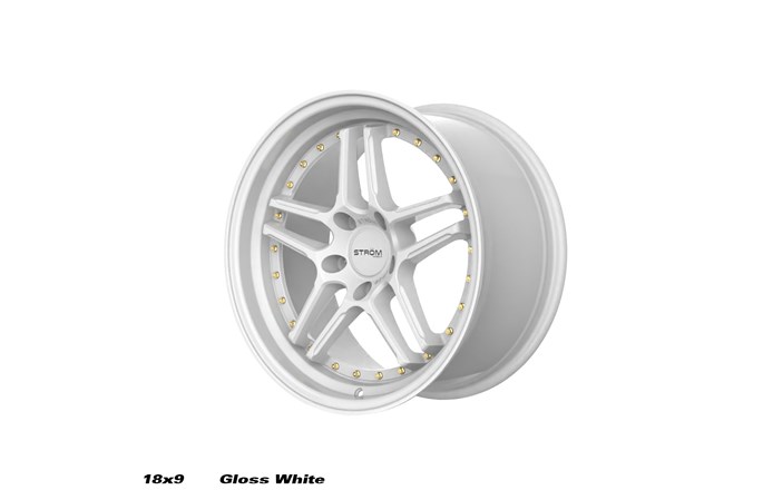Ström Wheels DS-05 Full Gloss White