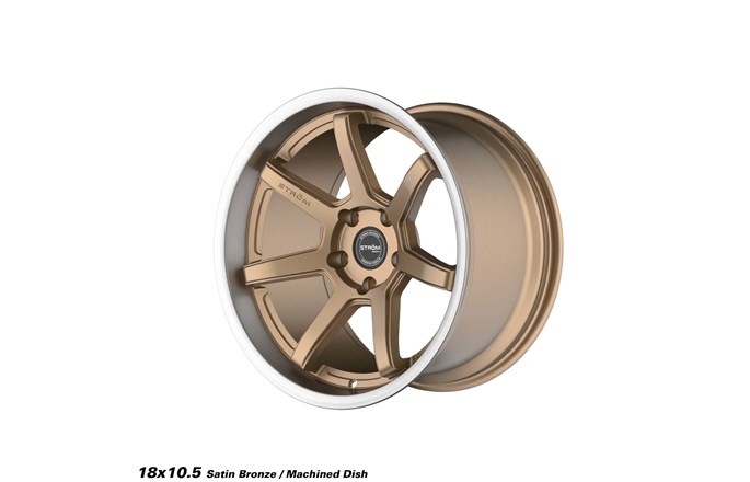 Ström Wheels DS-15 Satin Bronze / Polished Dish