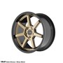 Ström Wheels DS-15 Satin Bronze / Gloss Black Dish