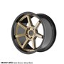 Ström Wheels DS-15 Satin Bronze / Gloss Black Dish
