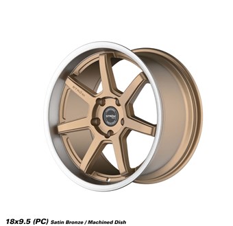 Ström Wheels DS-15 Satin Bronze / Polished Dish
