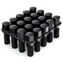 Hjulbult 17mm 20-Pack Svart
