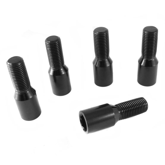 Hjulbult Torx 20-Pack Svart M14x1,25x27