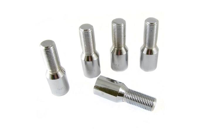 Kit av 20st korta silver torxbultar 14x1,5 + verktyg