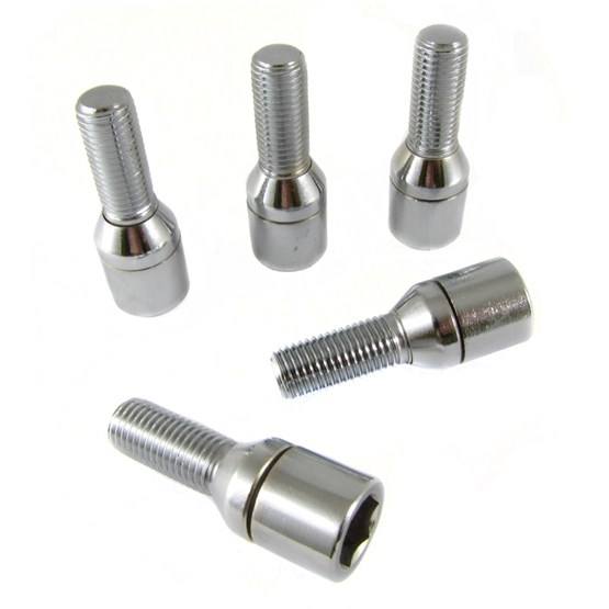 Hjulbult Torx Flytande kona 20-Pack Silver M12x1,5x27