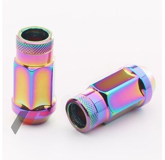 Hjulmutter Japan Racing JN1 20-Pack Neochrome