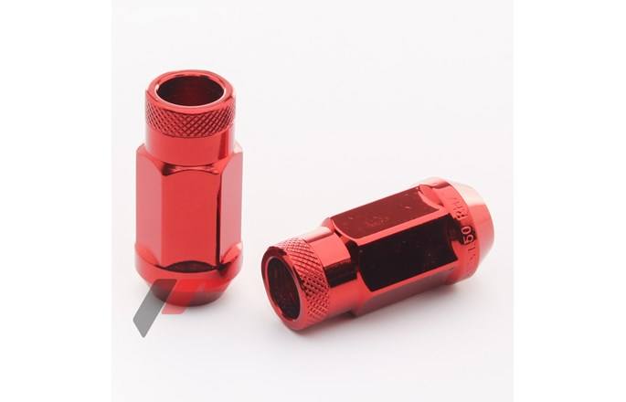 Japan Racing Muttrar Härdat Stål JN1 12x1,5 Röd
