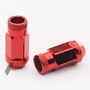 Japan Racing Muttrar Härdat Stål JN1 12x1,5 Röd
