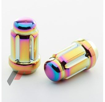 Hjulmutter Japan Racing JN2 20-Pack Neochrome