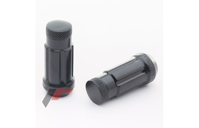 Japan Racing Muttrar Härdat Stål JN3 12x1,5 Svart