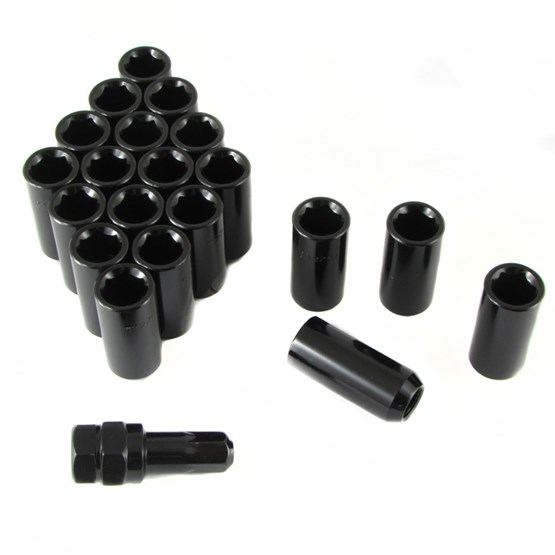 Hjulmutter Insex 20-Pack Svart M12x1,25x45