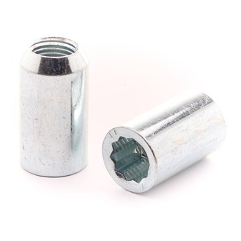 Hjulmutter Torx 20-Pack Silver