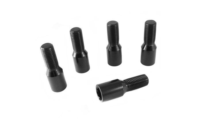 Hjulbult Torx 10-Pack Svart