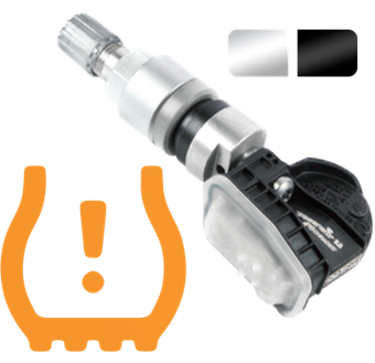 TPMS Sensor Silver/Svart med programmering