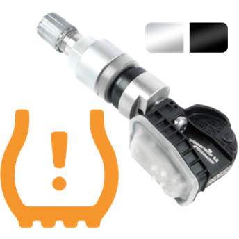 TPMS Sensor Silver/Svart med programmering