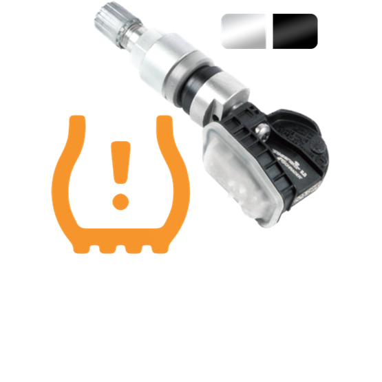 TPMS Sensor Silver/Svart med programmering