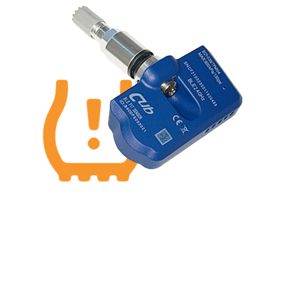 TPMS BLE Cub Silver Specifikt anpassad för Tesla