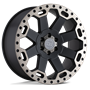 Black Rhino Warlord Matte Black W/ Machined Dark Tint