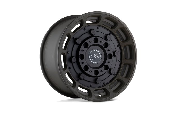 Black Rhino Warthog Matte Olive Dab Green With Black Center