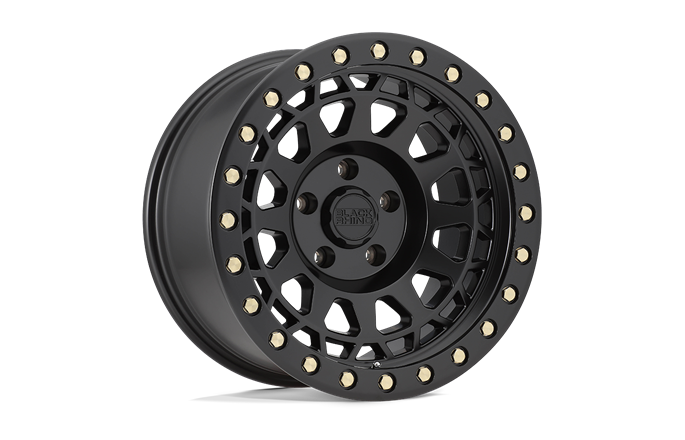 Black Rhino Primm Matte Black W/ Brass Bolts