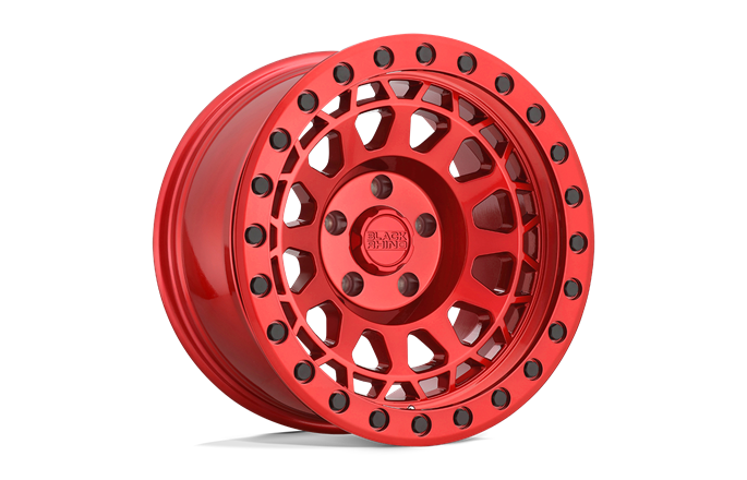 Black Rhino Primm Candy Red W/ Black Bolts