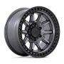 Black Rhino Calico Matte Gunmetal With Matte Black Lip