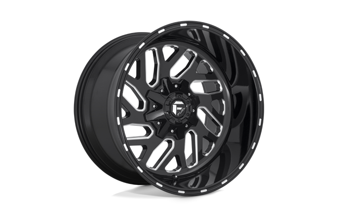 Fuel D581 Triton Gloss Black Milled
