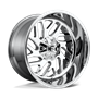 Fuel D609 Triton Chrome Plated