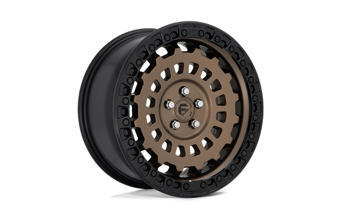 Fuel D634 Zephyr Matte Bronze Black Bead Ring