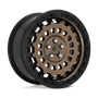 Fuel D634 Zephyr Matte Bronze Black Bead Ring