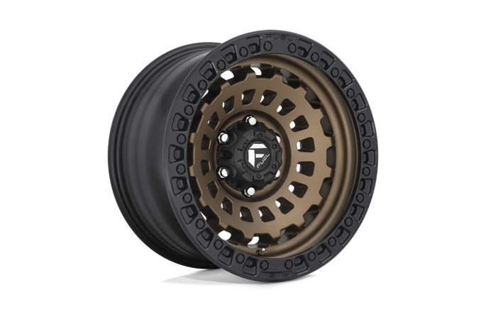 Fuel D634 Zephyr Matte Bronze Black Bead Ring