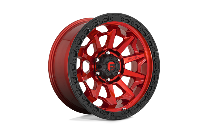 Fuel D695 Covert Candy Red Black Bead Ring