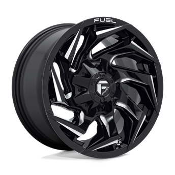 Fuel D753 Reaction Gloss Black Milled